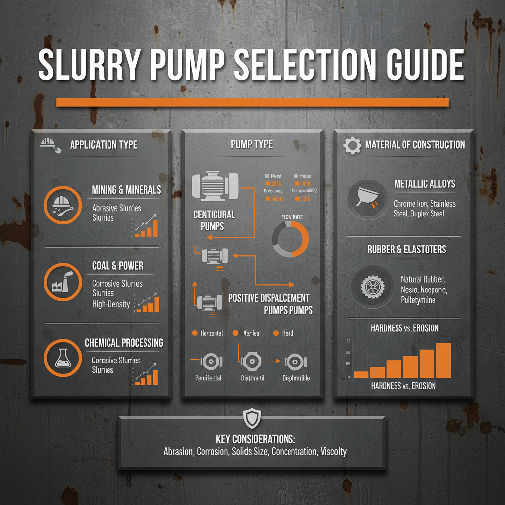 slurry pumps selection