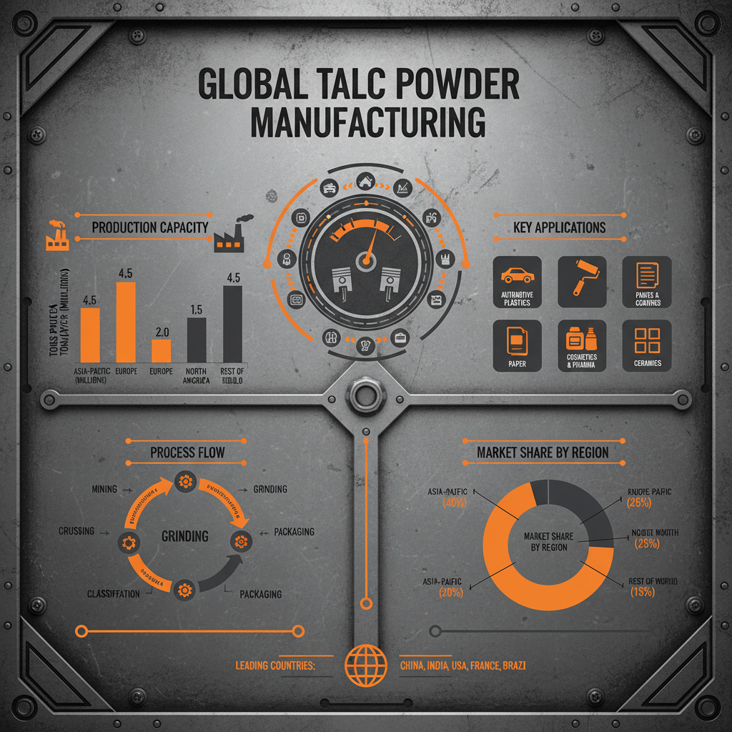Comprehensive Guide to Talc Powder Manufacturers and Their Applications