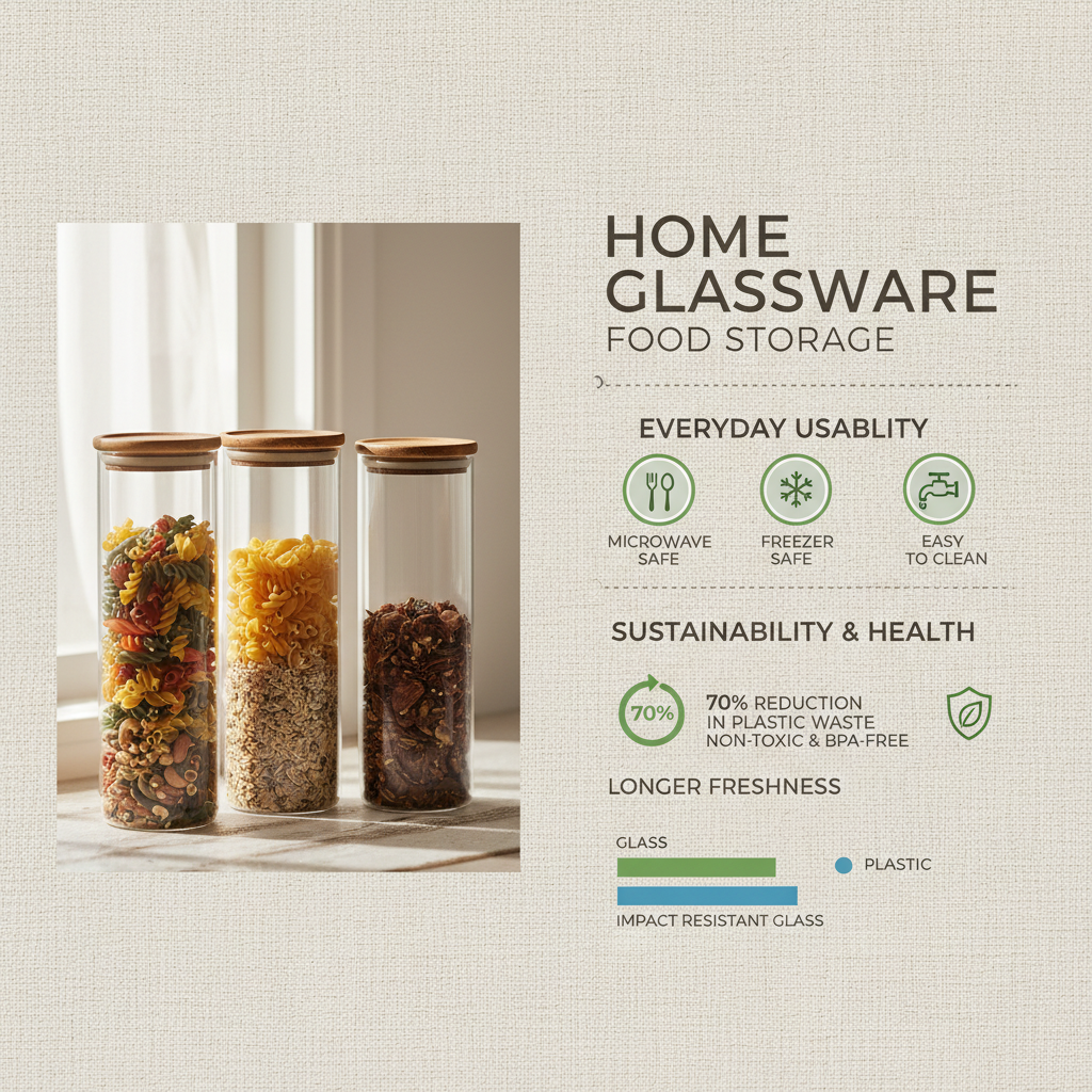 tall glass food storage containers