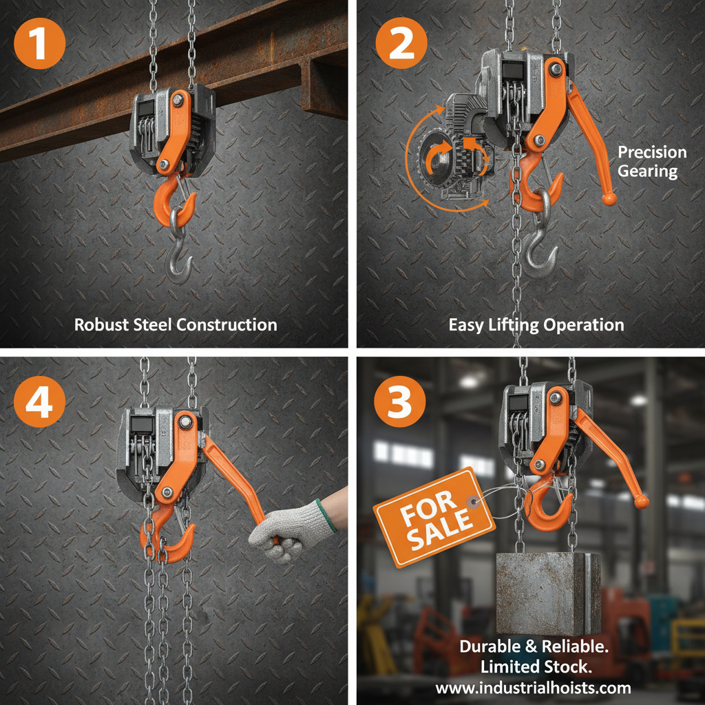 Find the Best Lever Chain Hoist for Sale and Enhance Your Lifting Capabilities