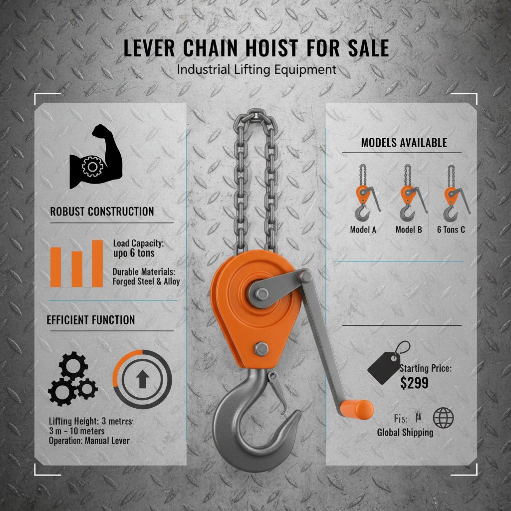 Find the Best Lever Chain Hoist for Sale and Enhance Your Lifting Capabilities