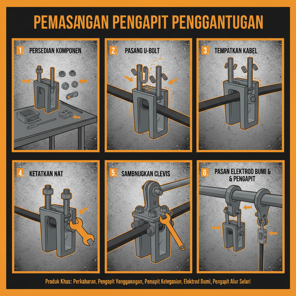 Comprehensive Guide to Pemasangan Pengapit Penggantungan for Overhead Cabling Systems