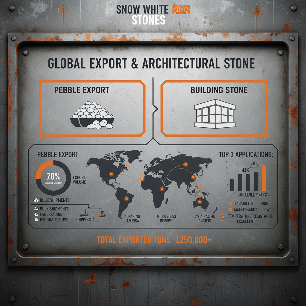 Enhance Your Landscape with the Timeless Elegance of Snow White Stones