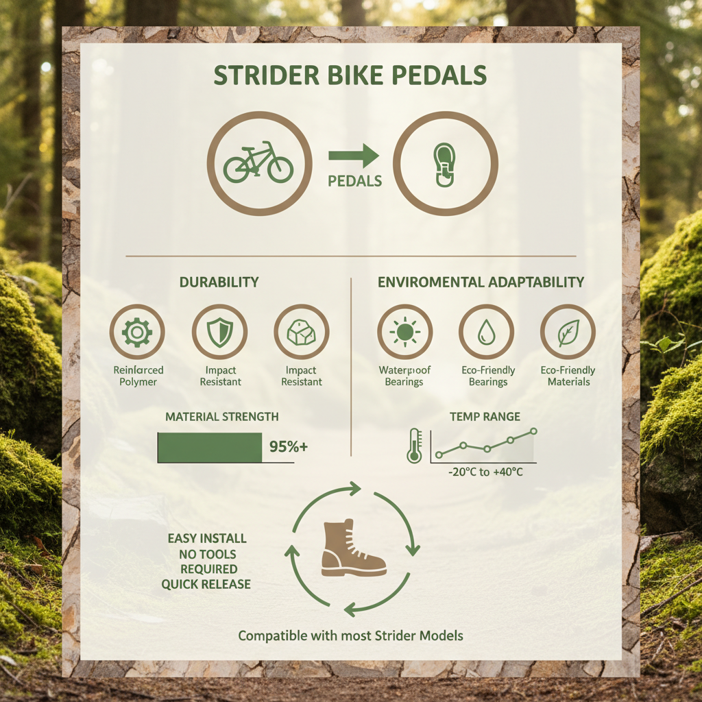 Choosing the Right Pedals for Strider Bike A Comprehensive Guide