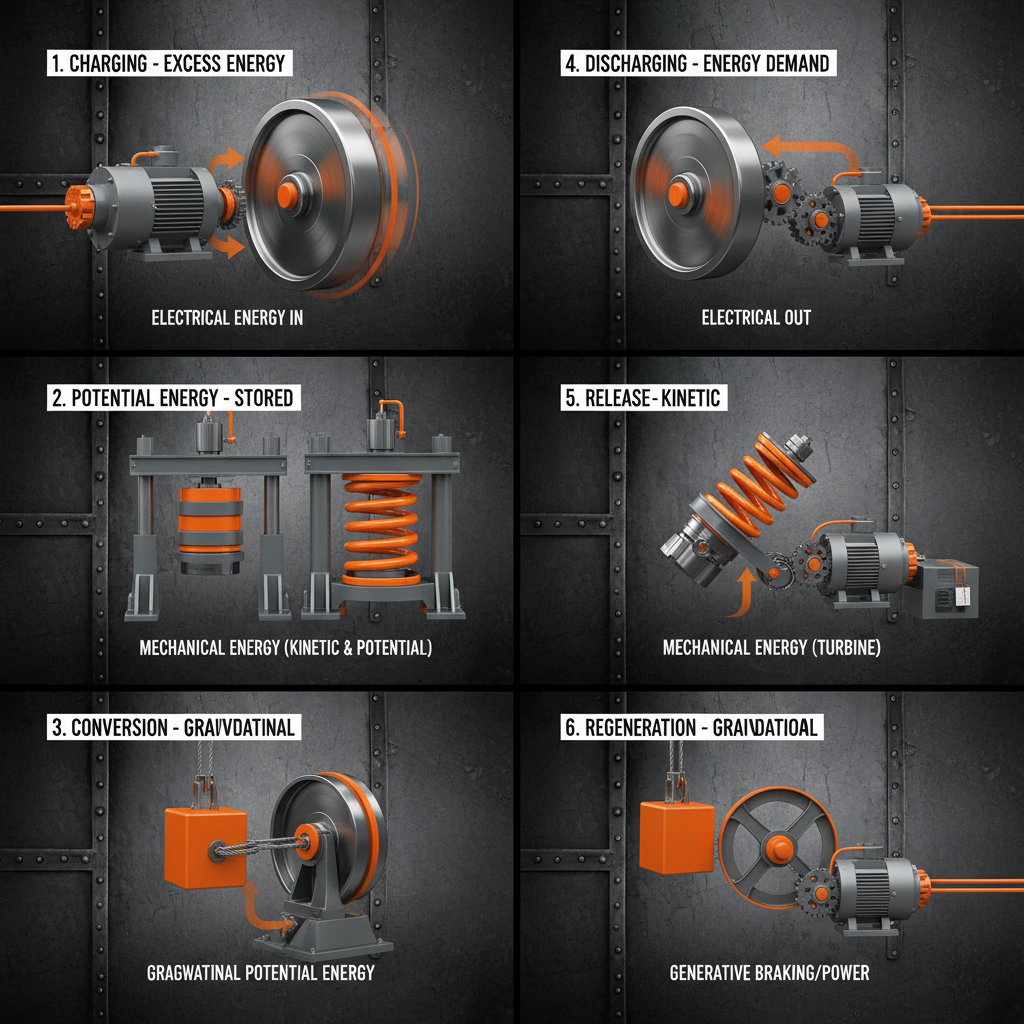 Exploring Mechanical Energy Storage Technologies for a Sustainable Future