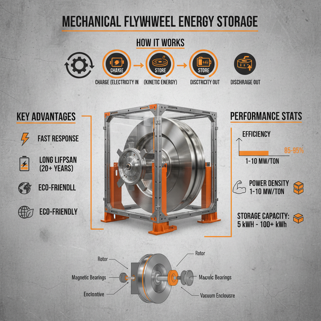 Exploring Mechanical Flywheel Energy Storage for Sustainable Power Solutions