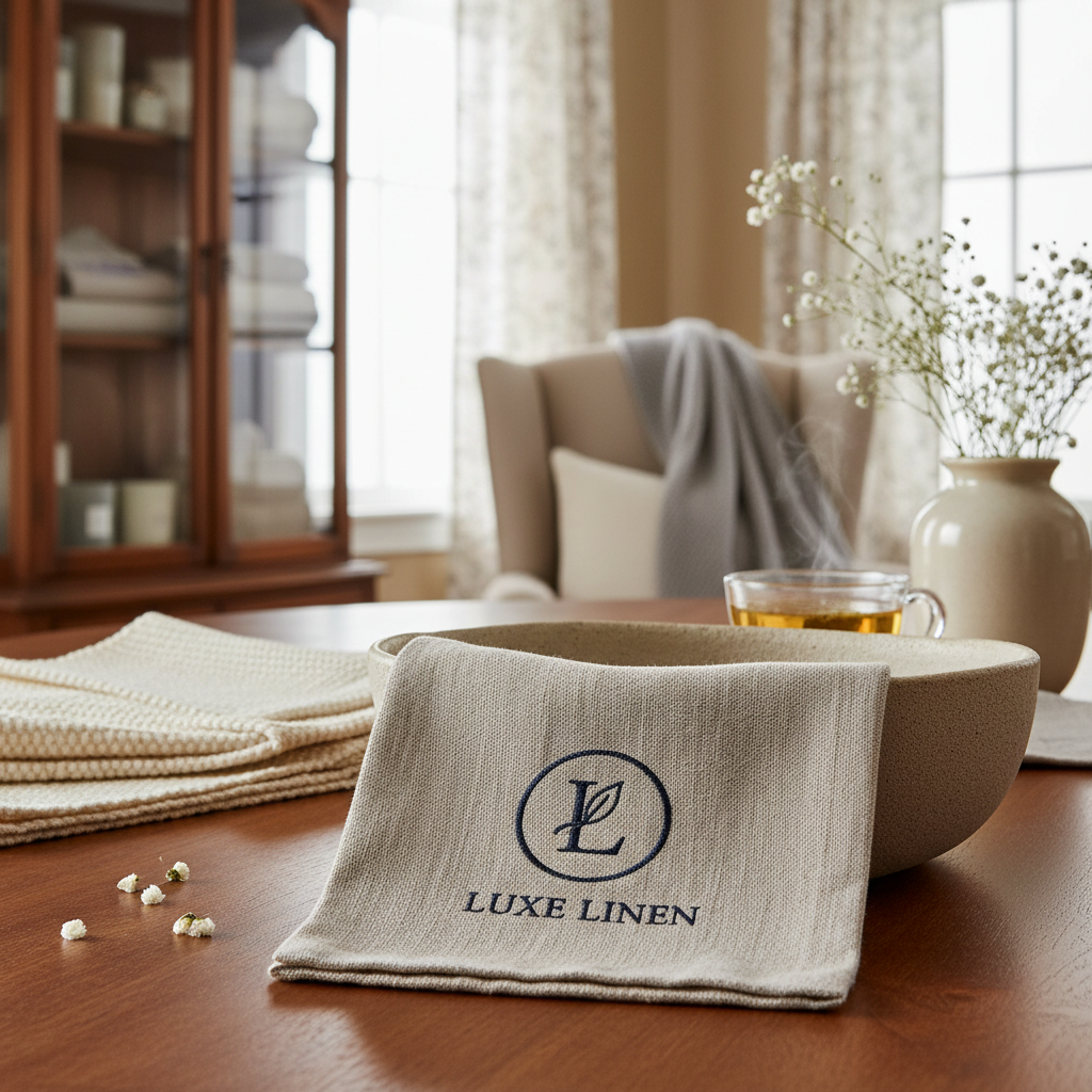 Elevate Your Brand with Custom Linen Napkin with Logo Solutions