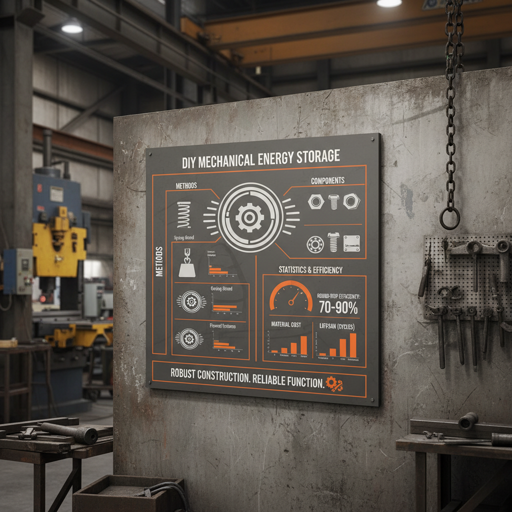 Exploring DIY Mechanical Energy Storage Solutions for Sustainable Power
