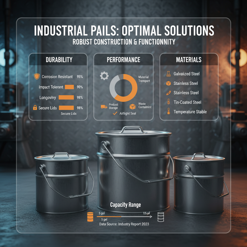 Discover the Best Metal Pails with Lids for Secure Product Packaging