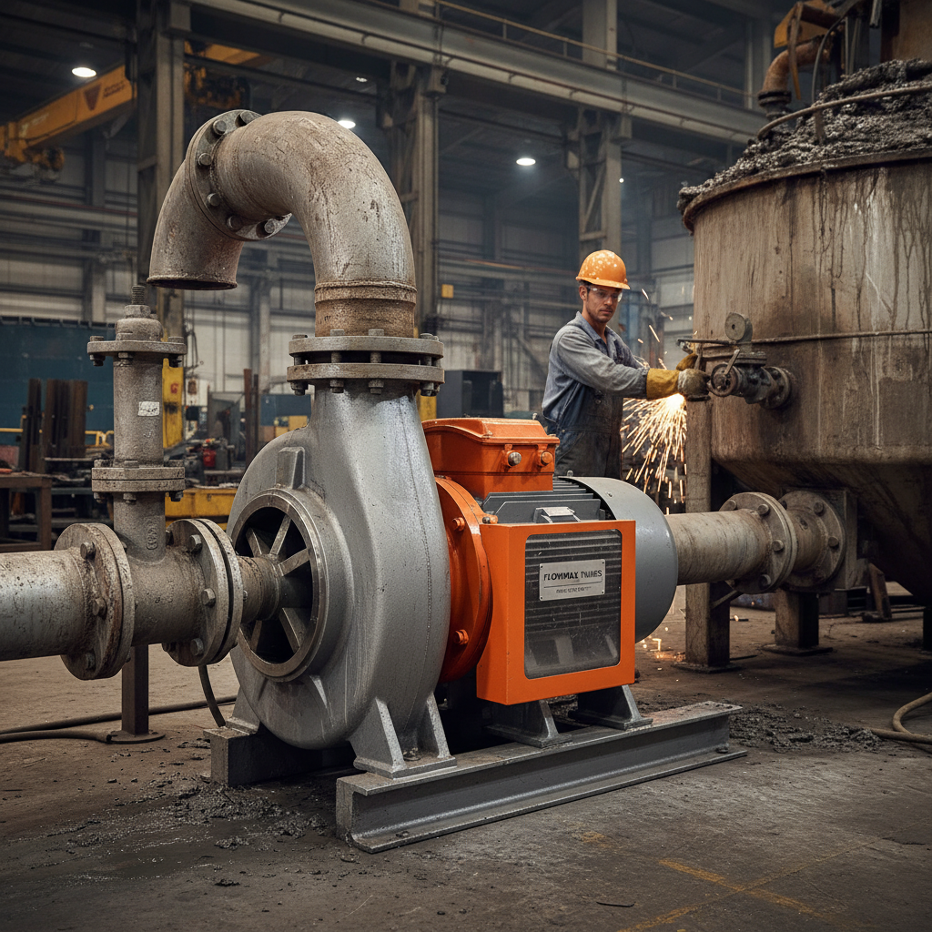 Maximize Efficiency with High Quality Recessed Impeller Slurry Pumps for Robust Applications