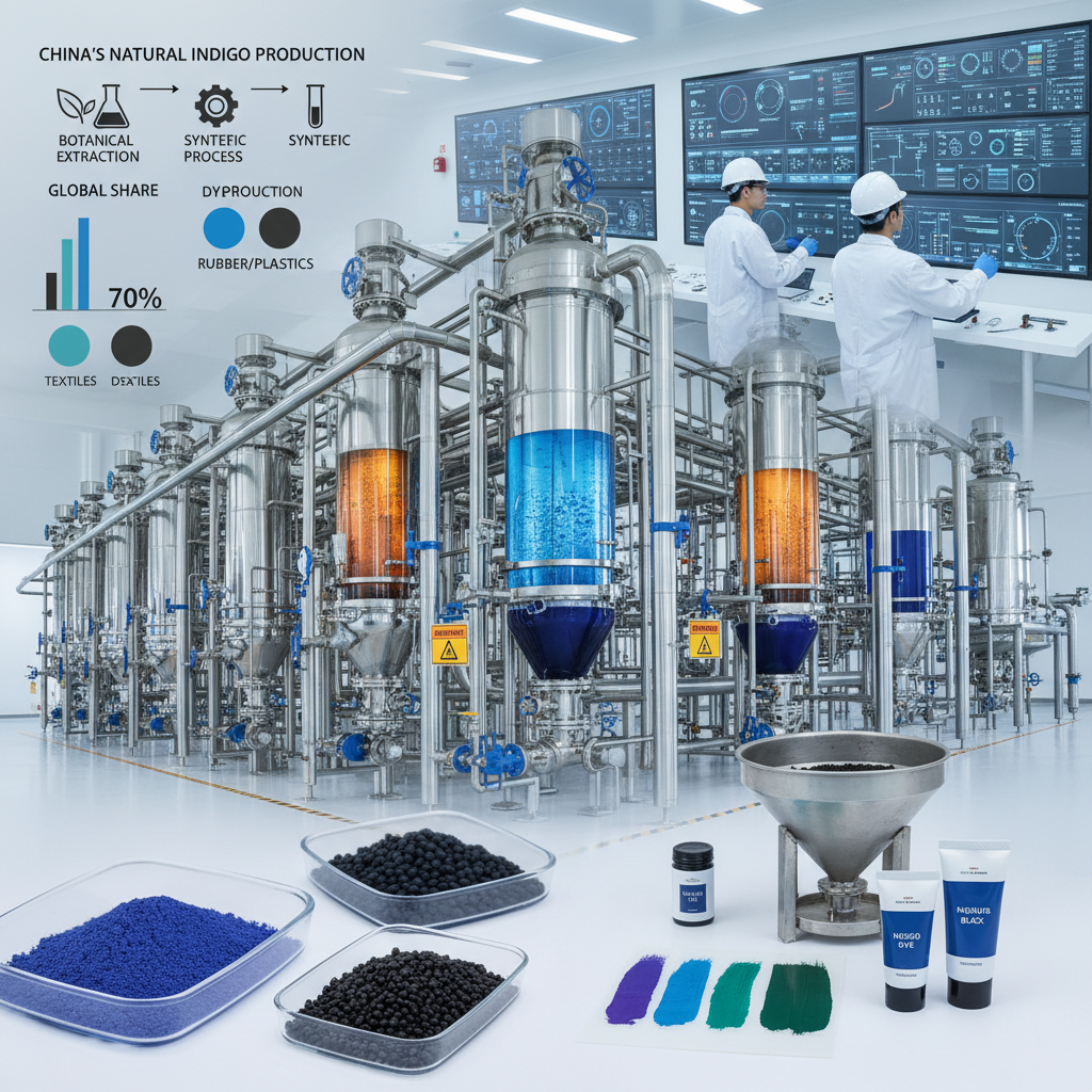 Exploring China Indigo Color in Nature History and Modern Applications