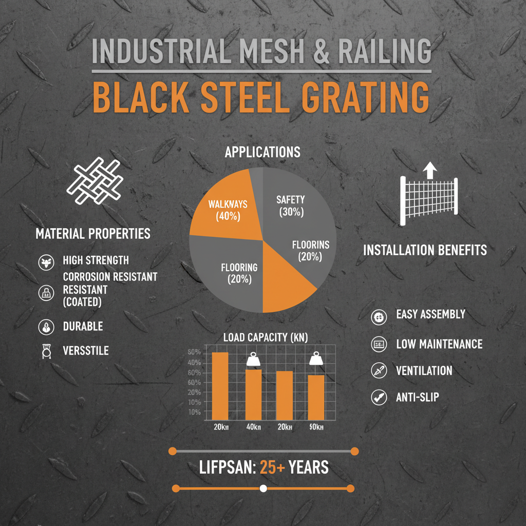 Comprehensive Guide to Black Steel Grating Applications and Manufacturing