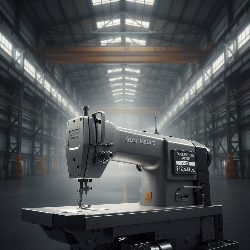 Understanding Single Needle Machine Price and Choosing the Right Model for Your Business