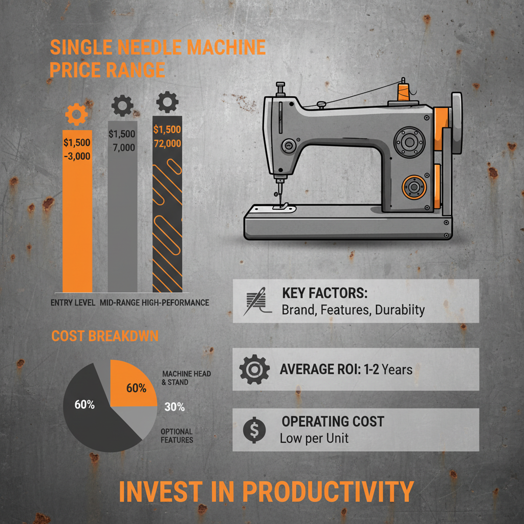 Understanding Single Needle Machine Price and Choosing the Right Model for Your Business