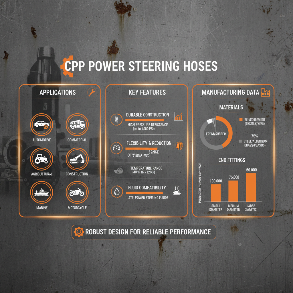 Comprehensive Guide to CPP Power Steering Hoses for Optimal Vehicle Performance
