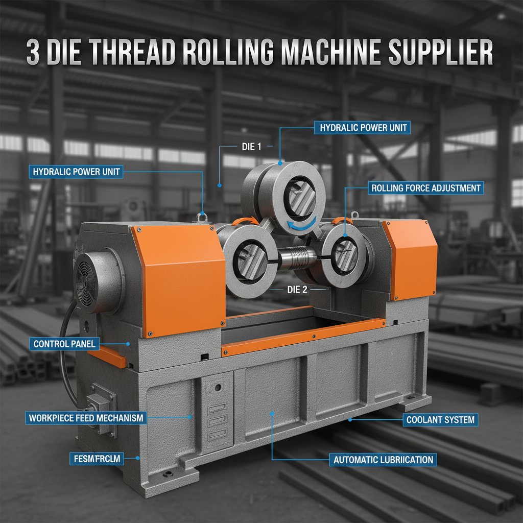 Find a Reliable 3 Die Thread Rolling Machine Supplier for Quality Production