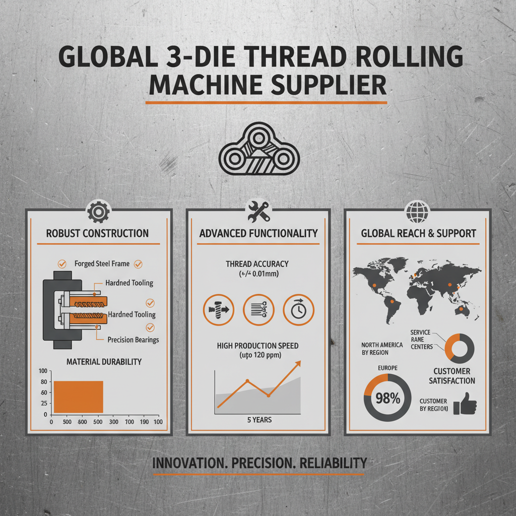 Find a Reliable 3 Die Thread Rolling Machine Supplier for Quality Production