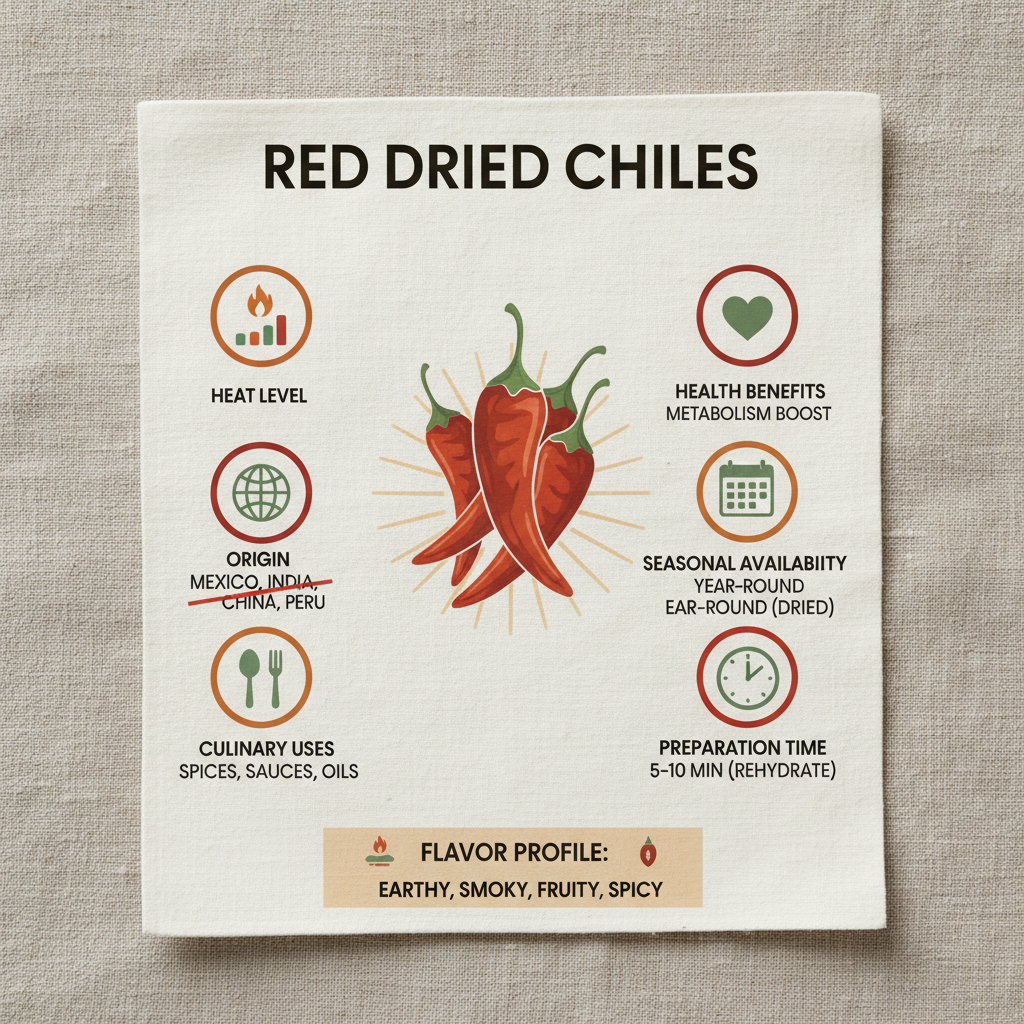 Exploring the World of Red Dried Chiles and Their Culinary Uses