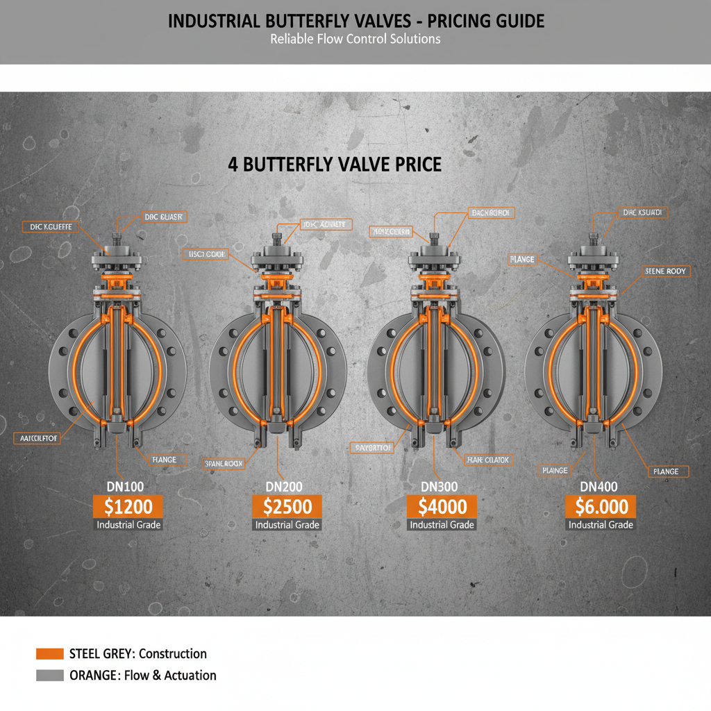 Comprehensive Guide to 4 Butterfly Valve Price Factors and Ranges in 2024