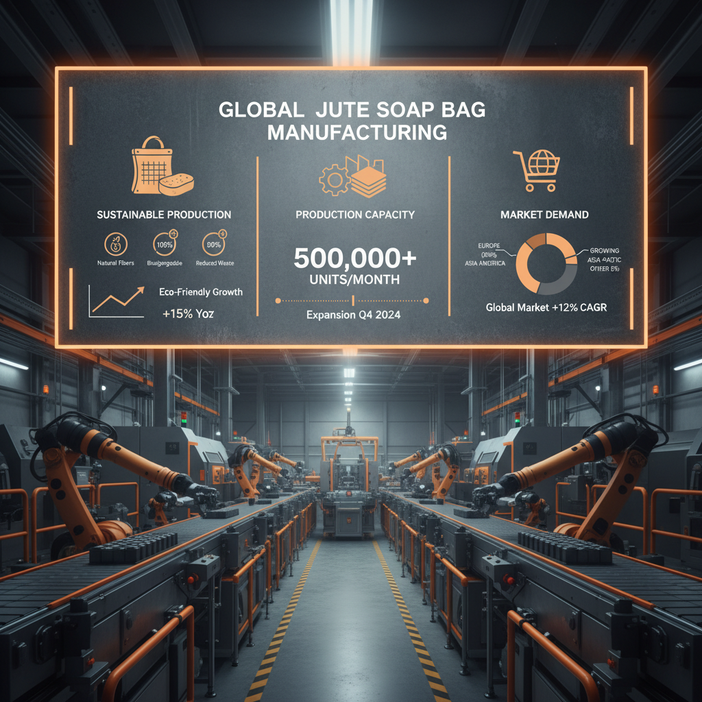 Sustainable Jute Soap Bags Packaging Solutions for Eco Friendly Brands