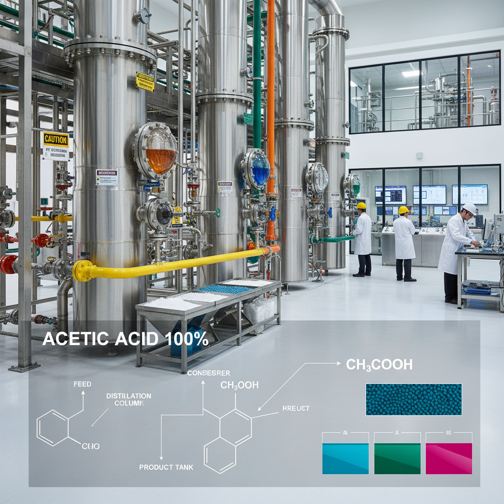 Exploring 100 Acetic Acid Properties Applications and Reliable Sourcing