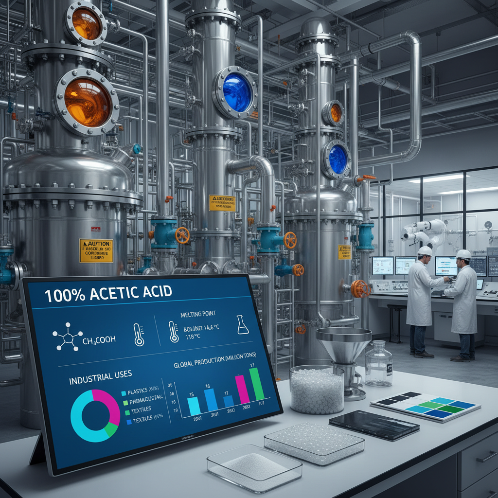 Exploring 100 Acetic Acid Properties Applications and Reliable Sourcing