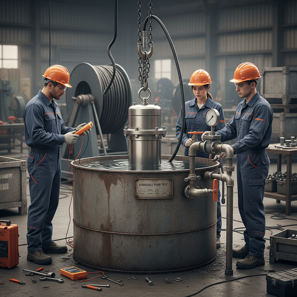 Comprehensive Guide on How to Test a Submersible Water Well Pump Effectively