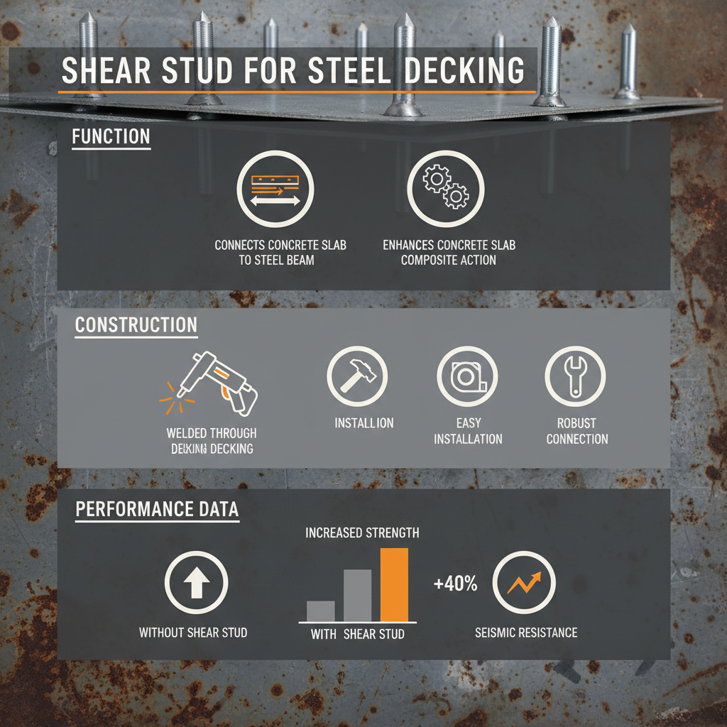 Comprehensive Guide to Shear Studs for Steel Decking Systems and Applications