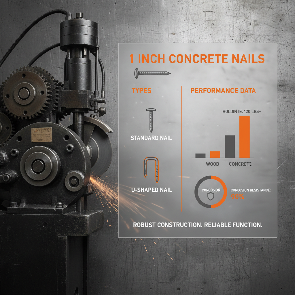 Comprehensive Guide to Using 1 Inch Concrete Nails for Robust Fastening