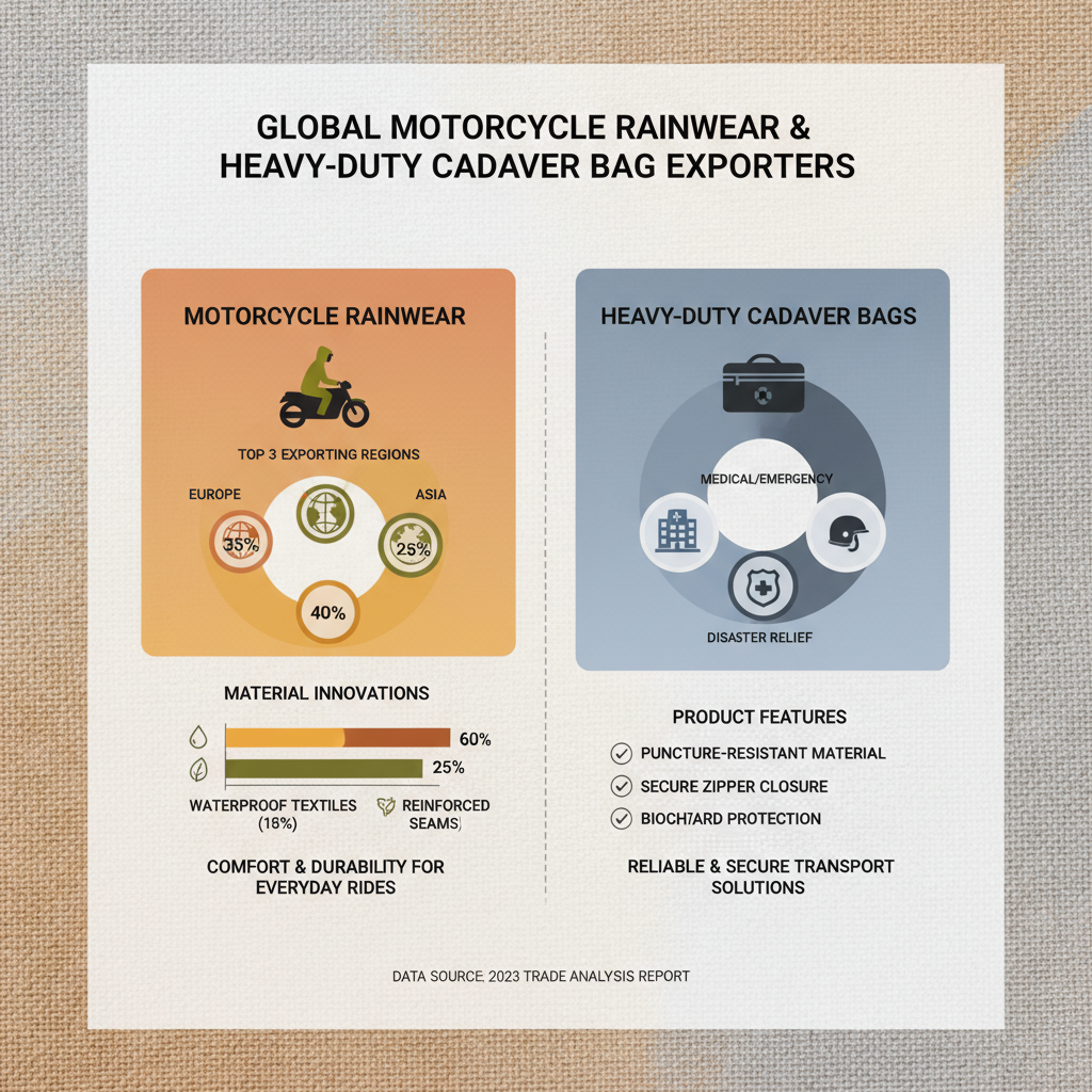 Comprehensive Guide to Motorcycle Rainwear Heavy Duty and Cadvaer Bag Exporters