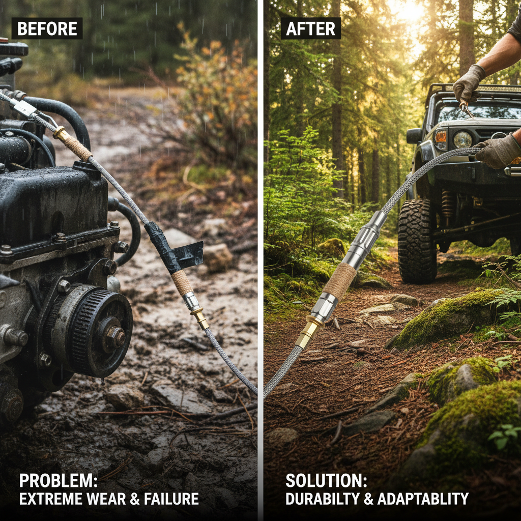 Understanding the Importance of a Manual Throttle Cable for Optimal Performance