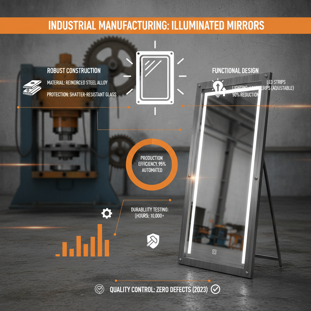 Enhance Your Home Decor with a Stylish Floor Length Mirror with Lights