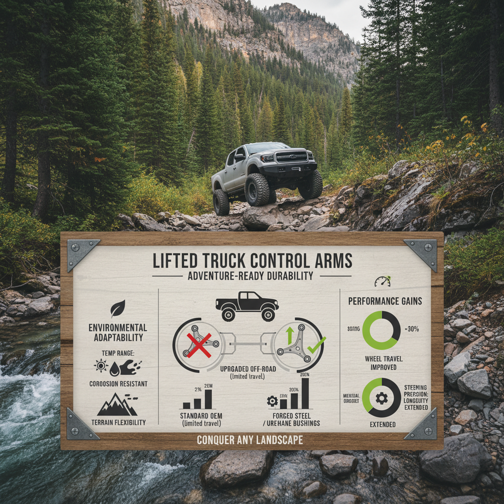 Comprehensive Guide to Control Arms for Lifted Trucks and Suspension Systems