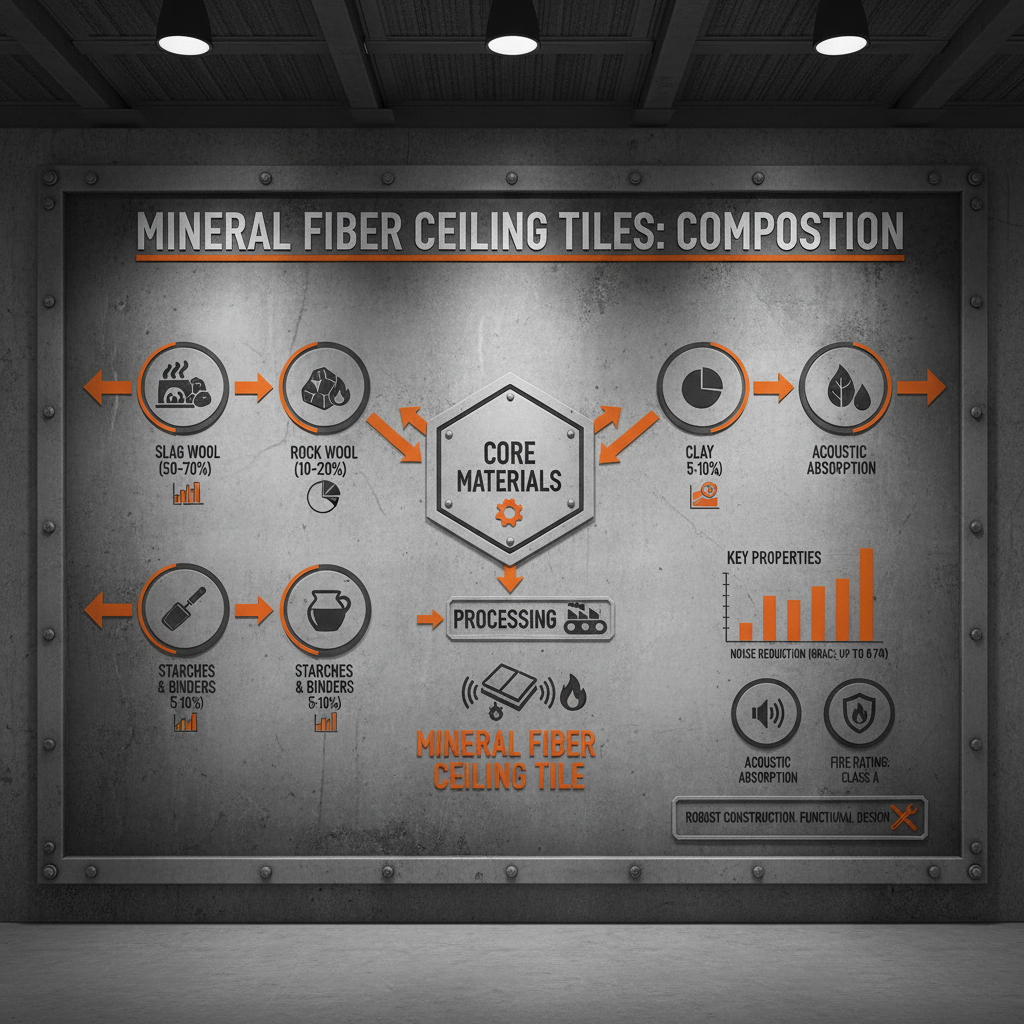 What Are Mineral Fiber Ceiling Tiles Made Of And Their Applications