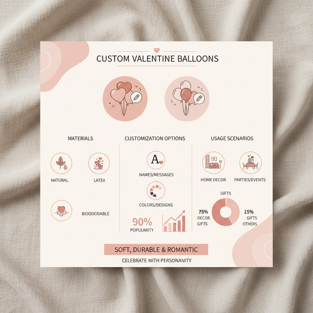 Express Your Affection with Stunning Custom Valentine Balloons This Year