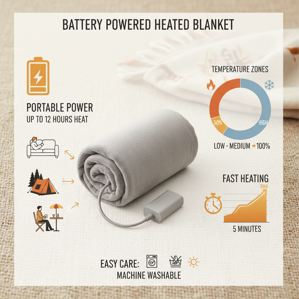 The Comprehensive Guide to Battery Powered Heated Blankets for Ultimate Warmth