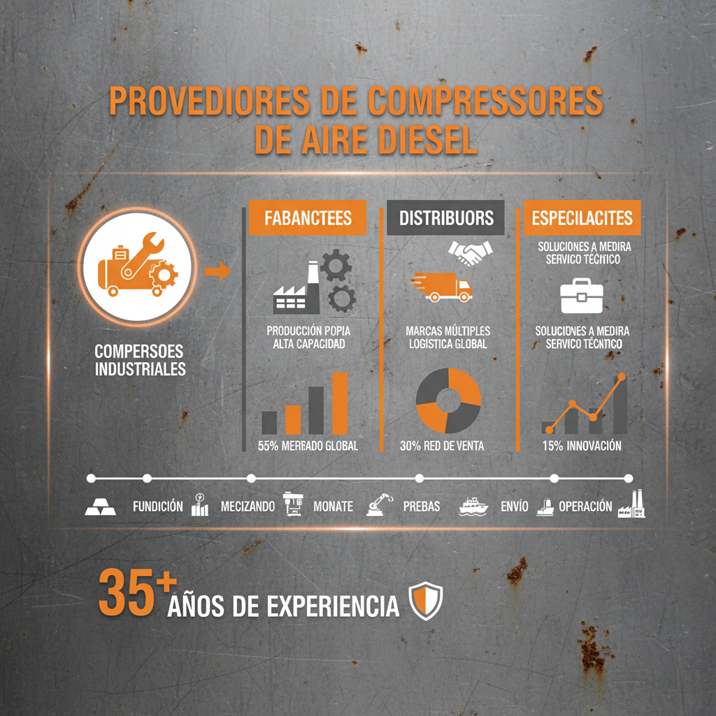 Finding Reliable Proveedores de Compresores de Aire Diesel for Your Industry Needs