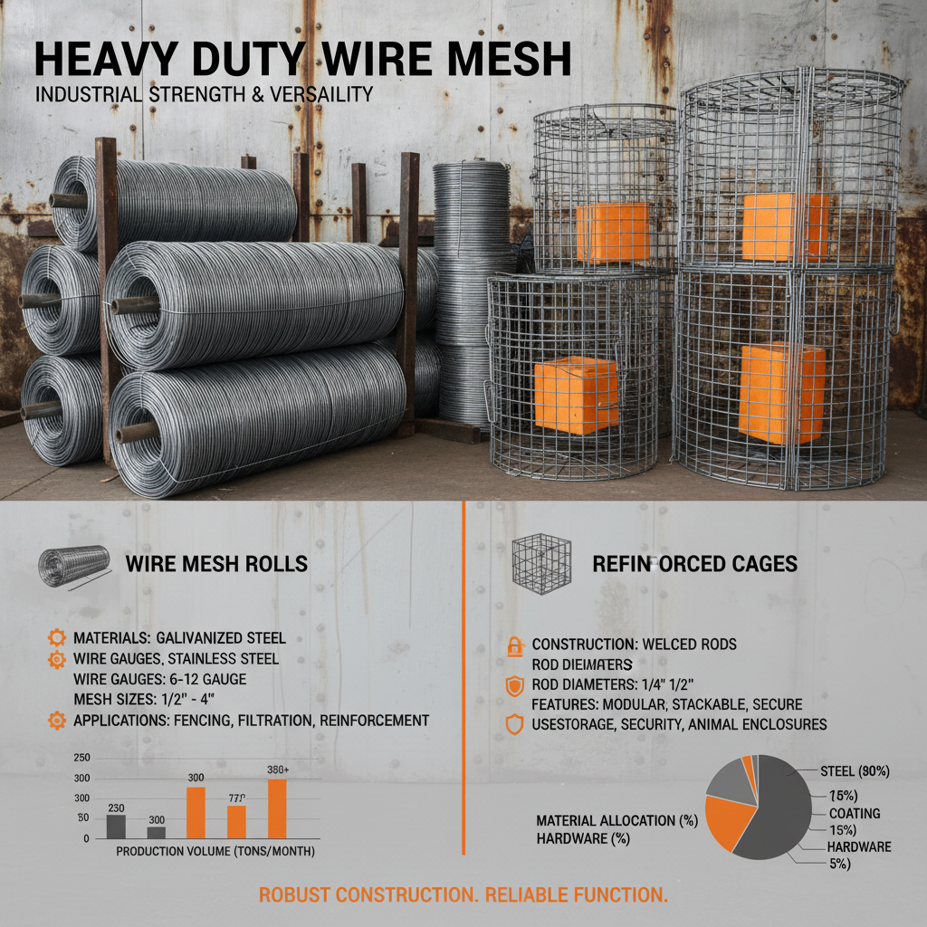 Comprehensive Guide to Heavy Duty Wire Mesh Rolls and Their Applications