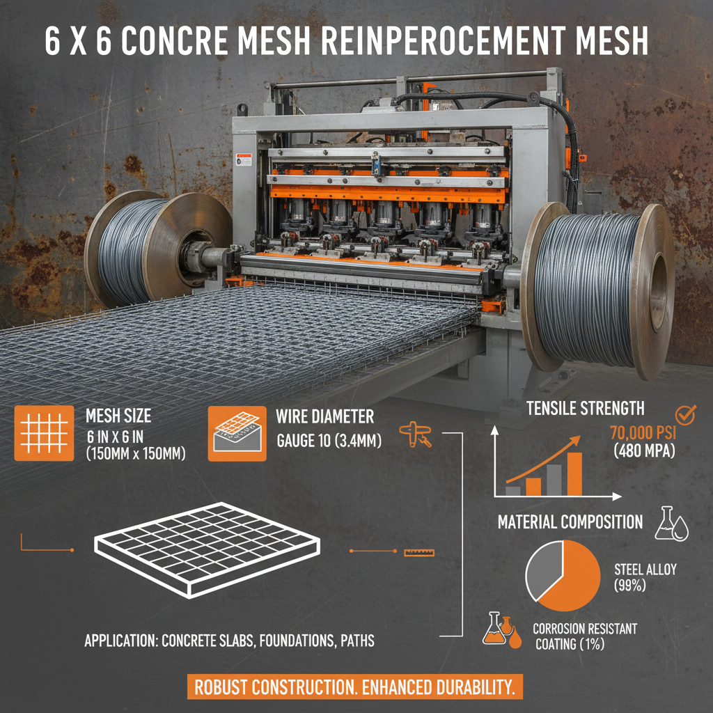 Comprehensive Guide to 6 x 6 Wire Mesh for Concrete Reinforcement Projects