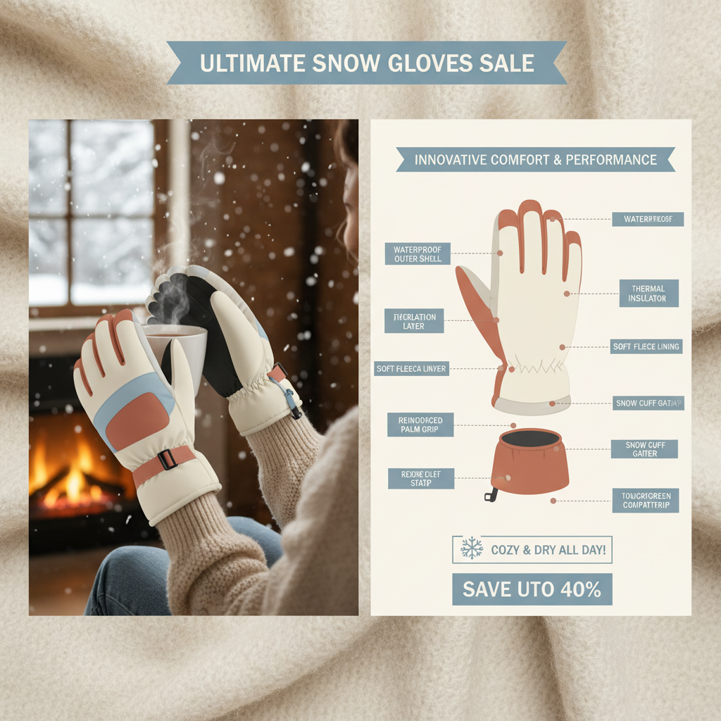 Find the Perfect Snow Gloves Sale for Warmth and Winter Protection