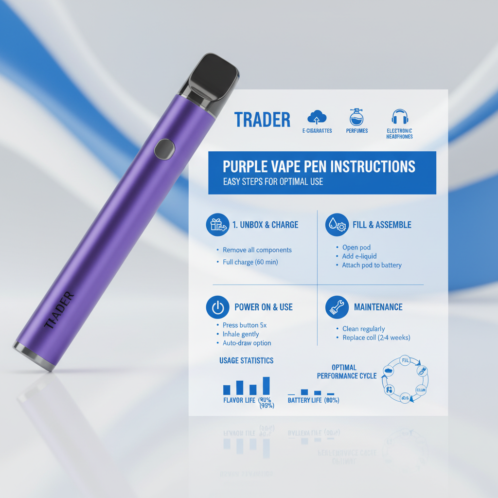 Comprehensive Purple Vape Pen Instructions for Safe and Enjoyable Use