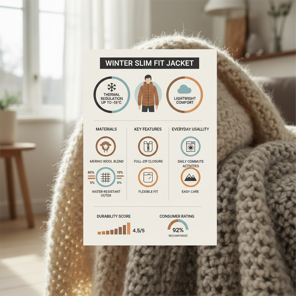 Find Your Perfect Winter Slim Fit Jacket For Style And Warmth