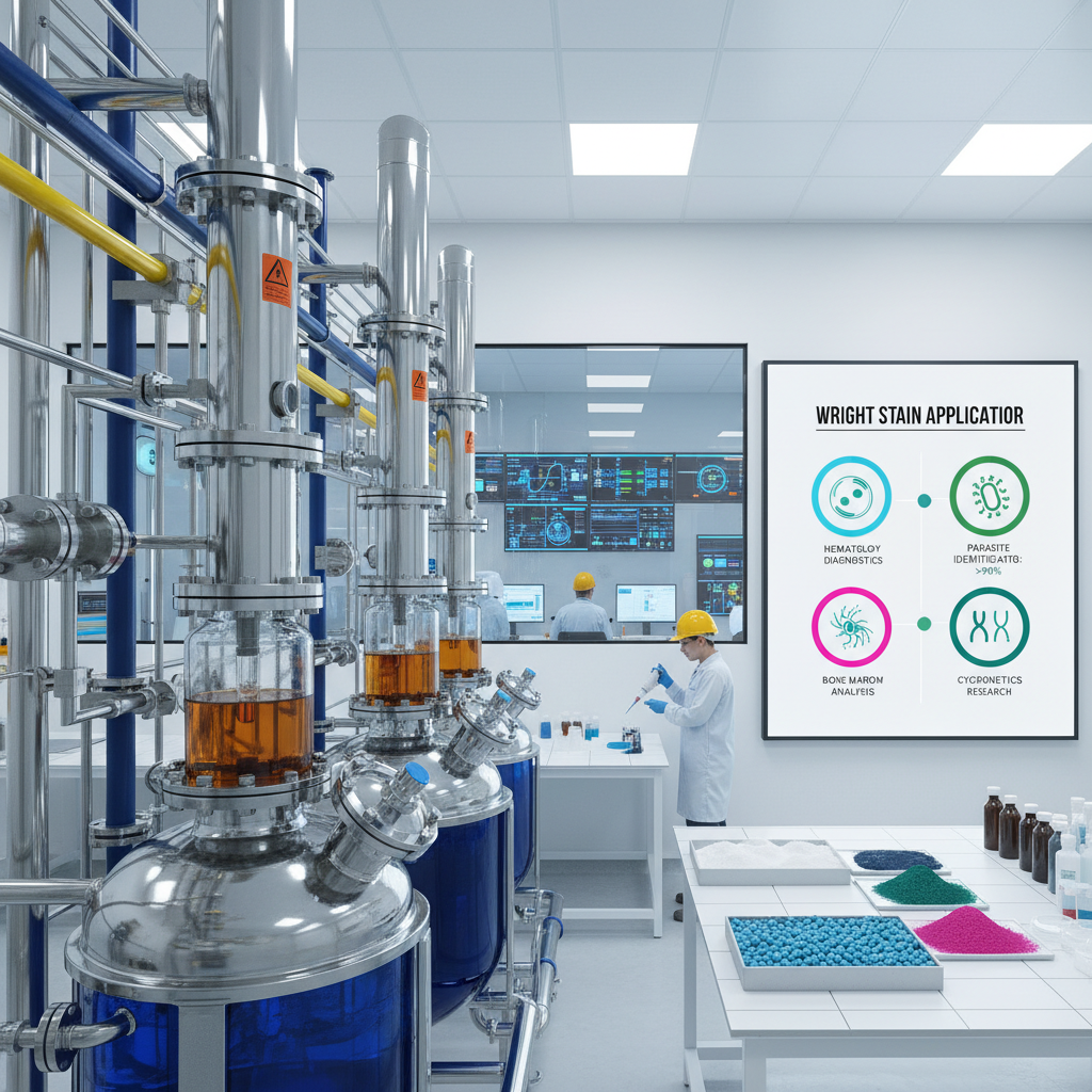 Wright Stain Used For Comprehensive Guide to Hematology and Pathology