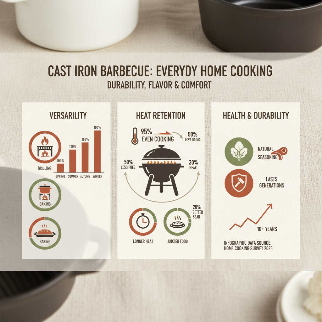 Elevate Your Outdoor Cooking with a Cast Iron Barbecue Experience