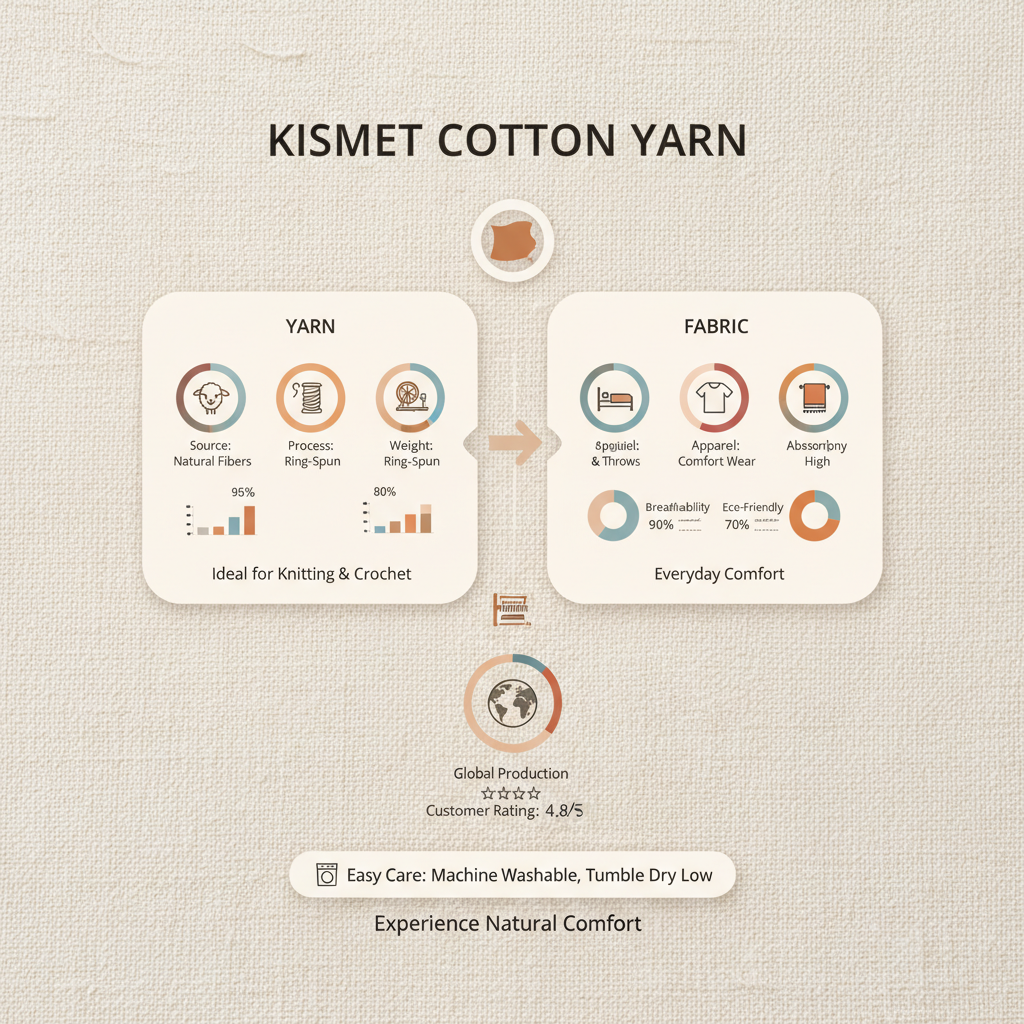 Discover the Versatility of Kismet Cotton Yarn for Your Next Craft Project