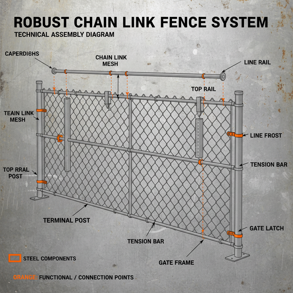 Enhance Security and Aesthetics with an Attractive Chain Link Fence