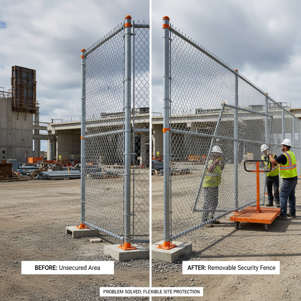 Comprehensive Guide to Removable Chain Link Fence Systems and Applications