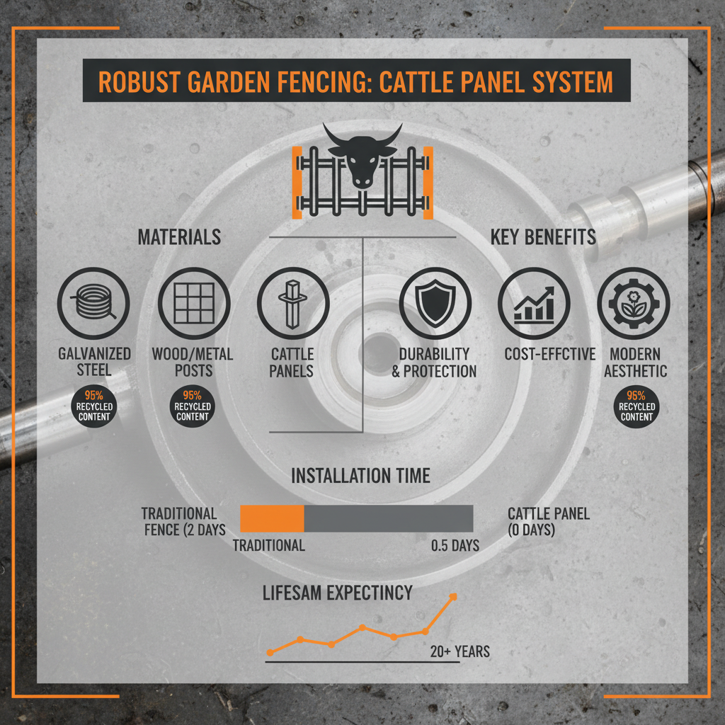 Comprehensive Guide to Building a Durable Garden Fence with Cattle Panels