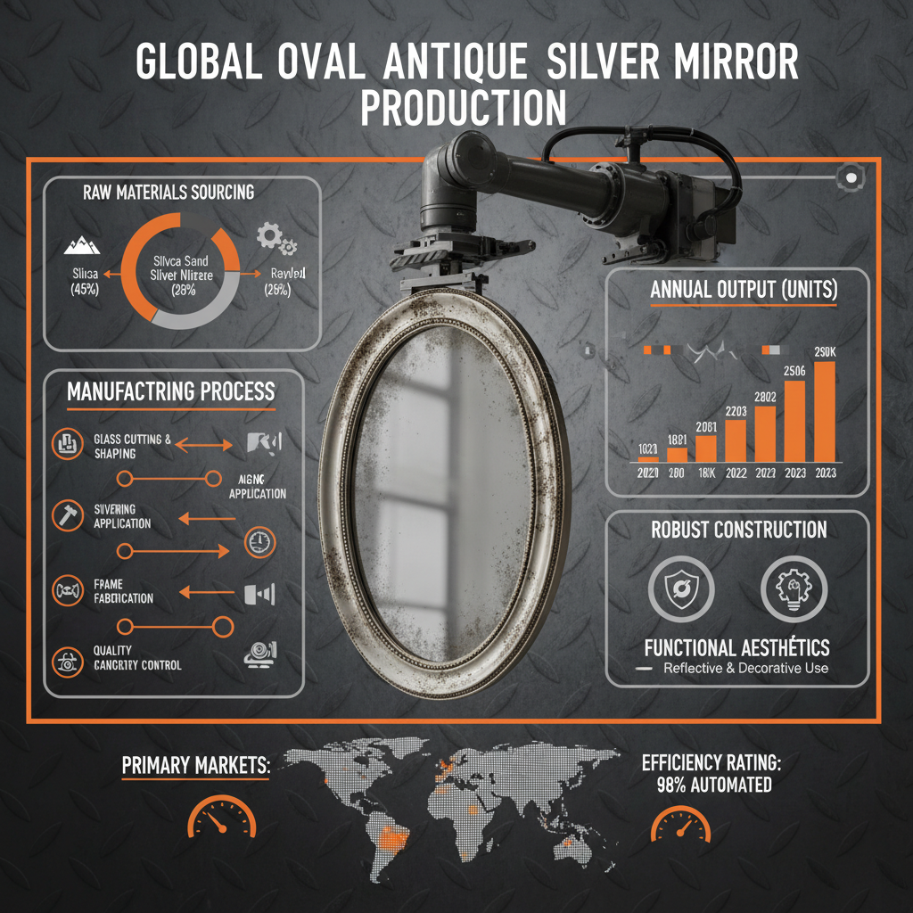 Discover the Elegance of Oval Antique Silver Mirrors A Comprehensive Guide