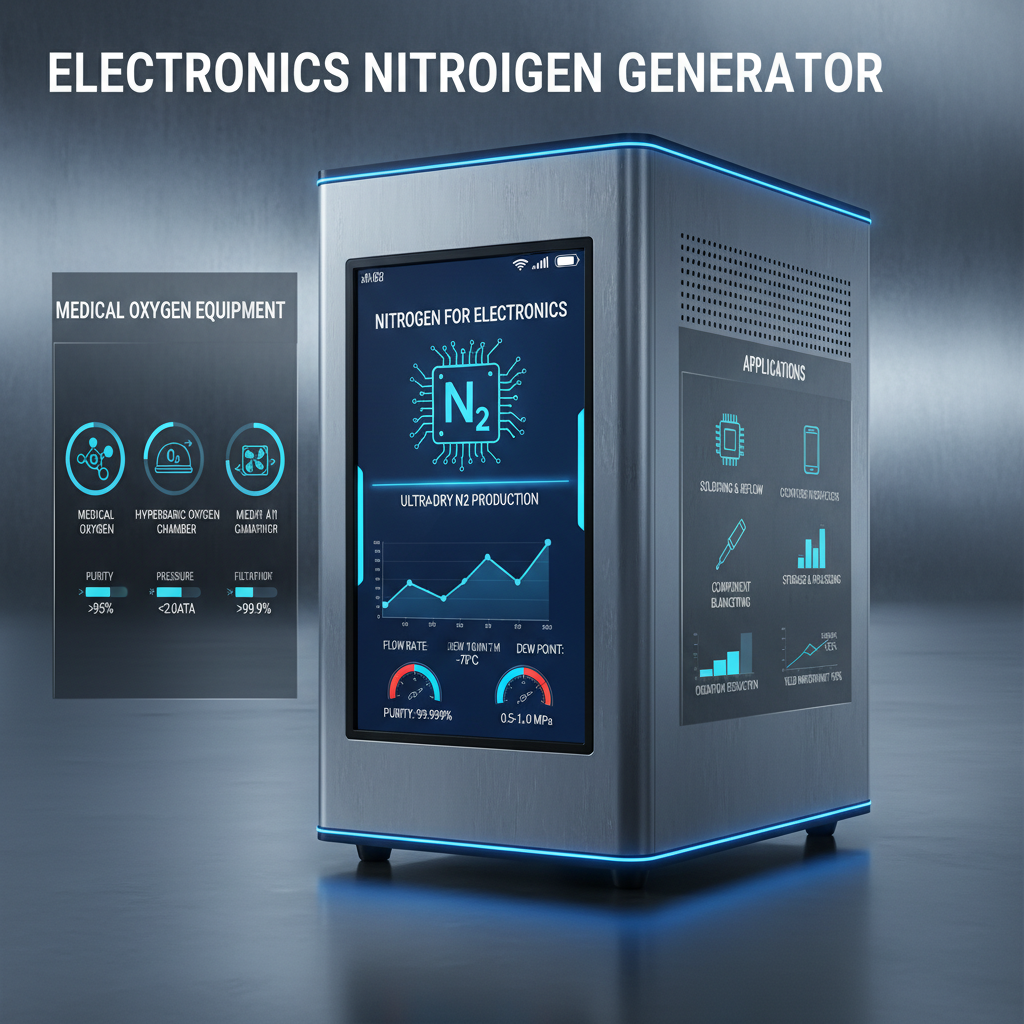 nitrogen generator for electronics